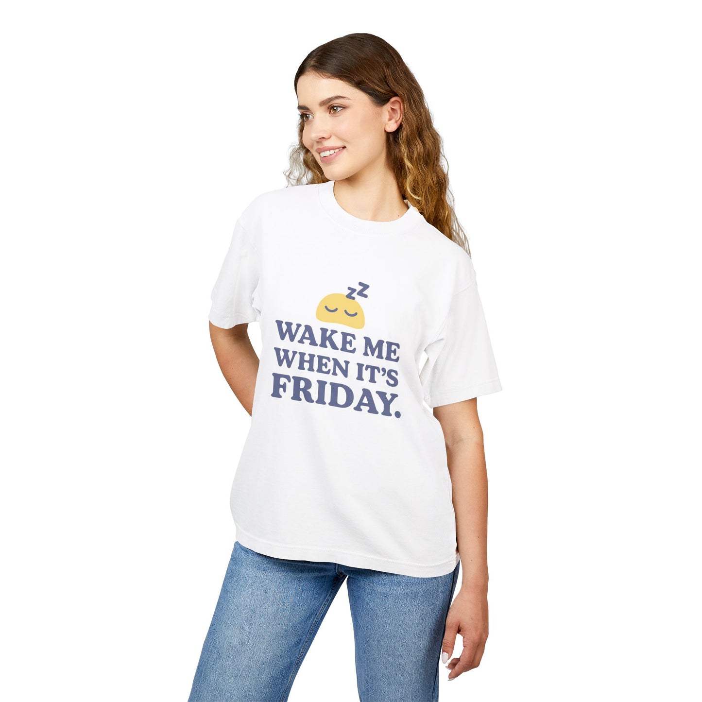 Casual Friday Tee, Relaxed Fit Shirt, Weekend Vibes T-shirt, Unisex Graphic Tee, Gift for Friends, Festive Humor Top