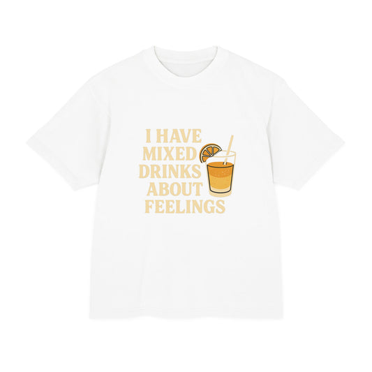 I Have Mixed Drinks T-Shirt - Unisex Urban Heavy Tee, Casual Wear, Summer Vibes, Gift for Friends, Comfort Clothing, Statement Tee